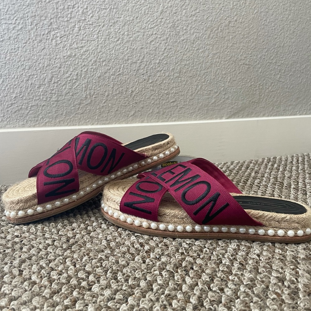 Espadrille sandals Zara